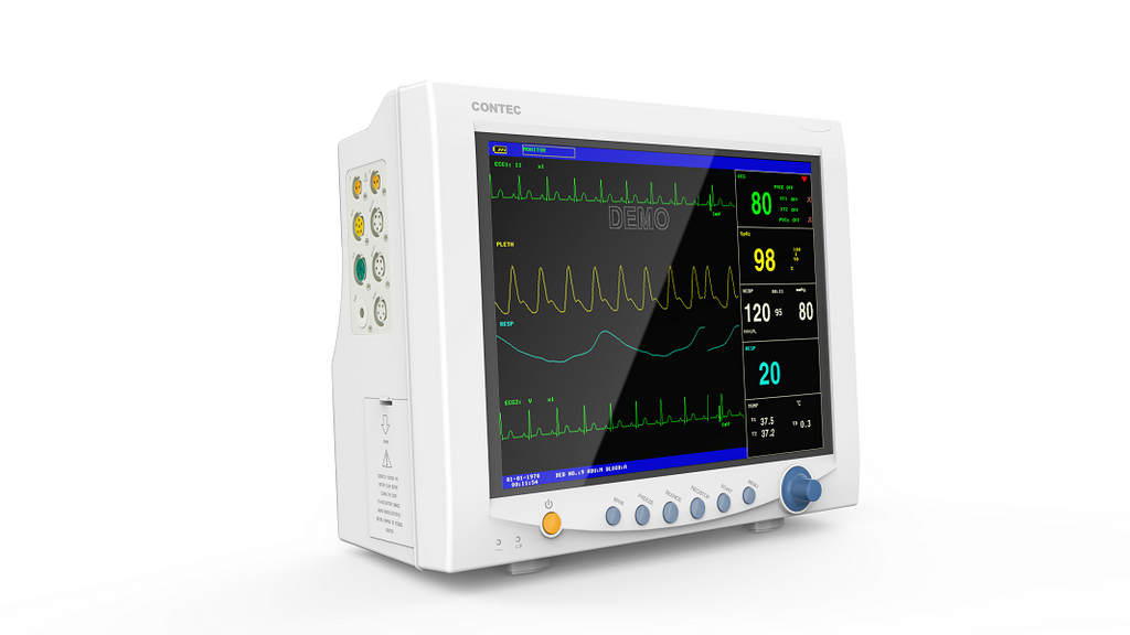 CMS7000 Portable Vital Signs ICU Patient Monitor 6-Parameter, CONTEC C ...