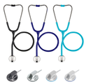 CONTEC SC12 Cardiology Professional Single Head Stethoscope Zinc Alloy Medical