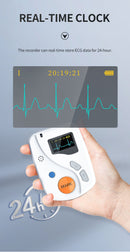 TLC6000 Dynamic 12 Channel 24 hours ECG/EKG Holter Recorder Systems Monitor Software Analyzer
