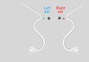 CONTEC CMS11H Hearing Aid Digital 4 Channel Rechargeable Adjust Tone 1Pcs