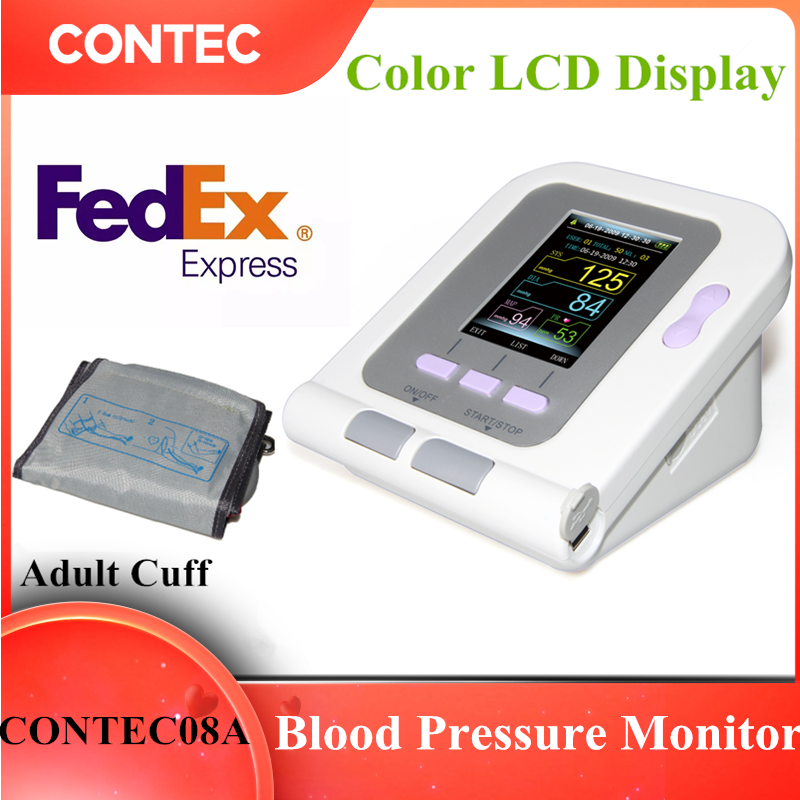 CONTEC CONTEC08A Digital Blood Pressure Monitor Machine Upper Arm
