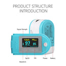 Fingertip Pulse Oximeter CMS50D-BT SPO2 monitor Blood Oxygen Level test