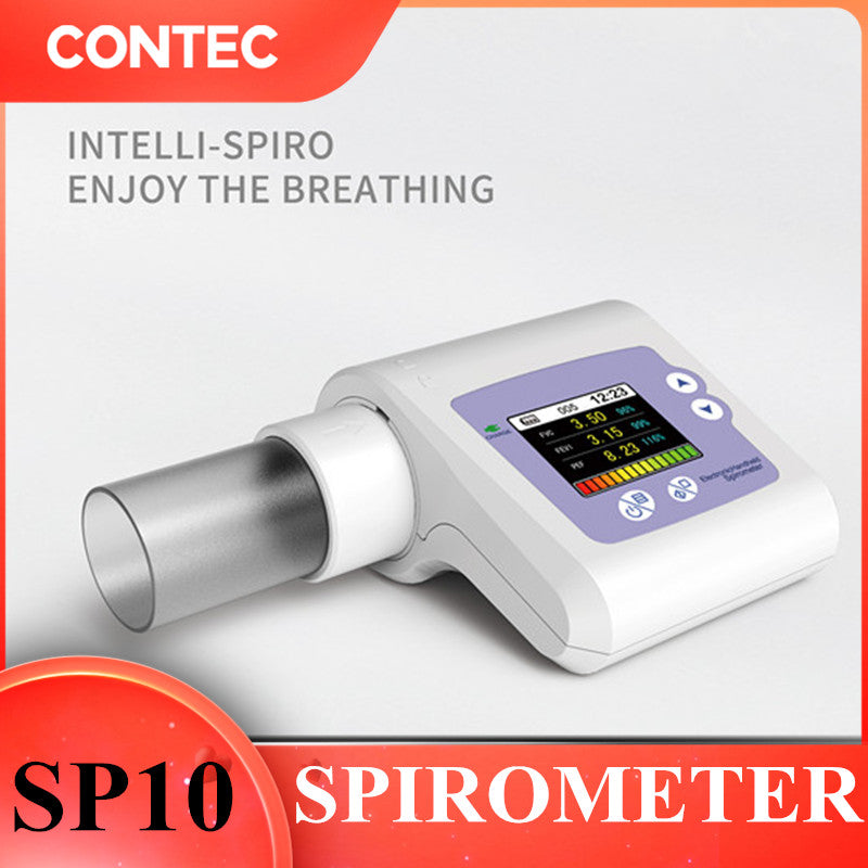 CE CONTEC SP10 Handgerät Spirometer Lungenvolumen Lungenfunktionsmessgerät CE CONTEC SP10 Handgerät Spirometer Lungenvolumen Lungenfunktionsmessgerät