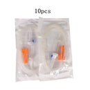 Universal CONTEC IV Infusion Set Standard Infusion Pump Syringe Tube 10pcs
