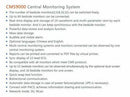 CONTEC CMS9000 Central Monitoring System,Networked to CONTEC Patient Monitor