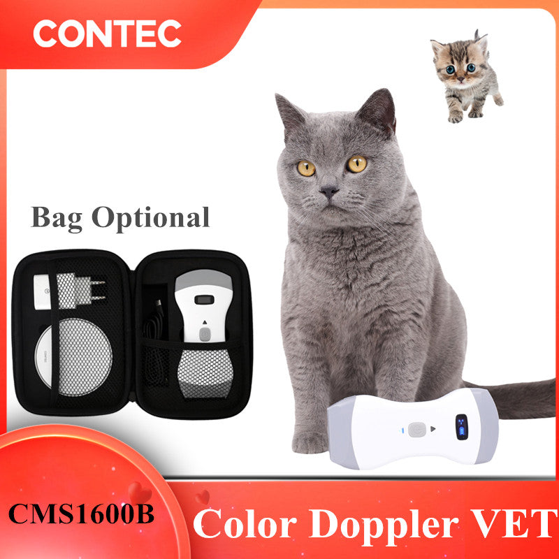 CMS1600B-VET Handheld Veterinary Ultrasound Scanner Color Doppler VET ...