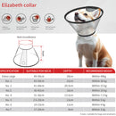 Soft Dog Cone Collar, Flexible Plastic Cone for Dogs After Surgery, Dog Recovery Collar, Adjustable Protective E-Collar for Large/Medium/Small Pet Dogs Cat, Comfy Elizabethan Collar