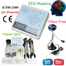 KT88-2400 Digital 24-Channel EEG and Mapping System+2 Tripods PC software