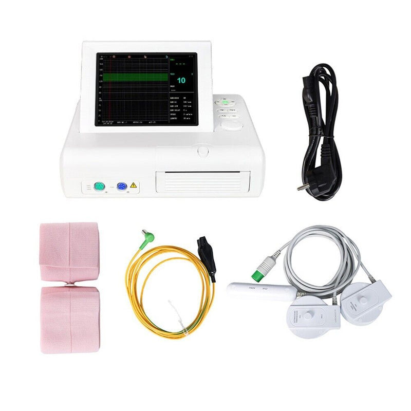Patient Fetal Monitor 24Hour Monitoring Fetal Heart Rate Prenatal Fetal Movement CMS800G