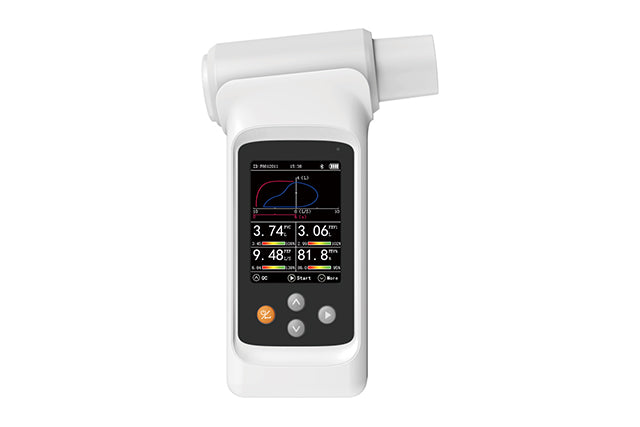 CONTEC SP90 Hand-Held Pulmonary Function FVC, SVC, MVV and MV Spirometer, PC Software