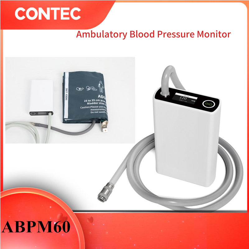 ABPM60 Ambulatory Blood Pressure Monitor NIBP Holter PC Software 24 Ho ...