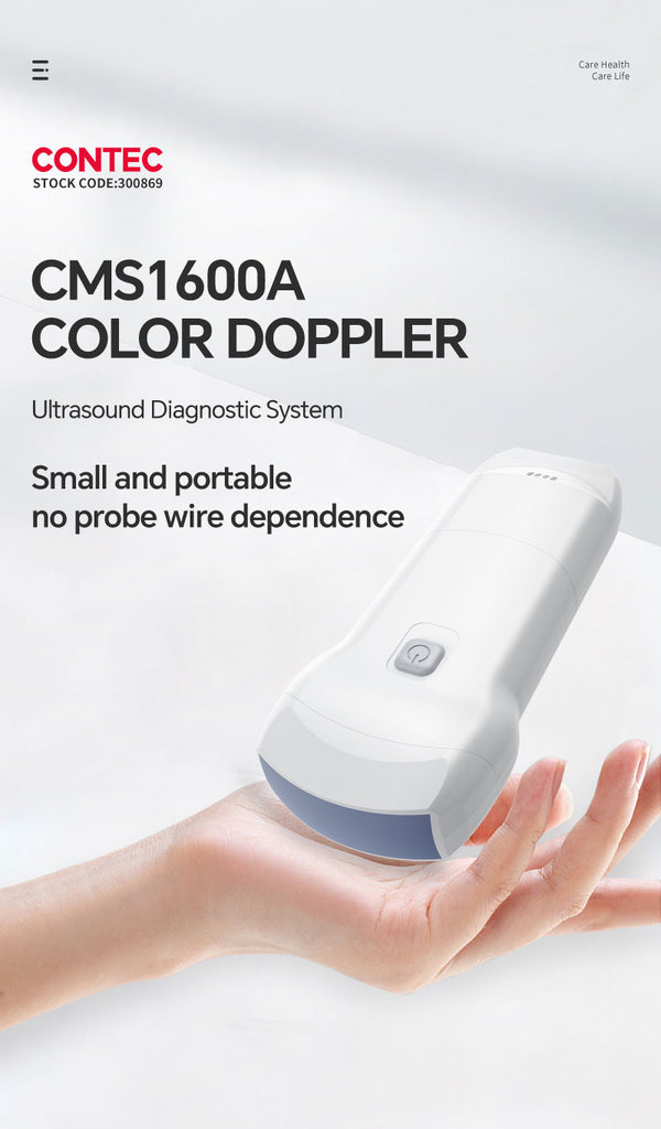 CMS1600A Color Doppler Ultrasound Scanner Wifi Wireless Machine Software 2 Probe