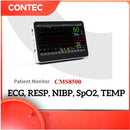 14" Touch Screen Patient Monitor with analysis function ECG, RESP, NIBP, SpO2, and dual-channel TEMP