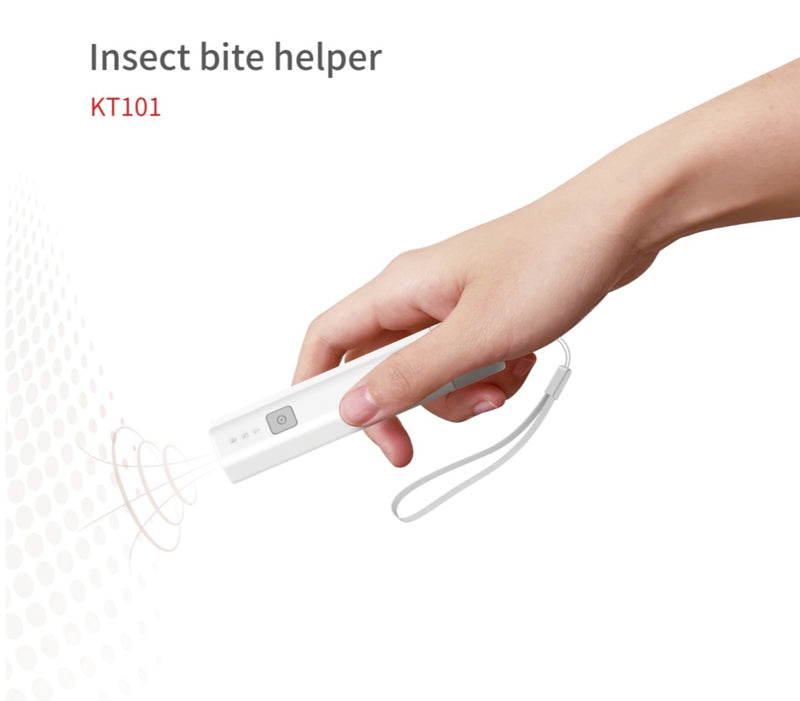 CONTEC KT101 Insect bite helper suitable for relieving itching or swelling caused by insect mosquito bites or stings, double switch overheat protection