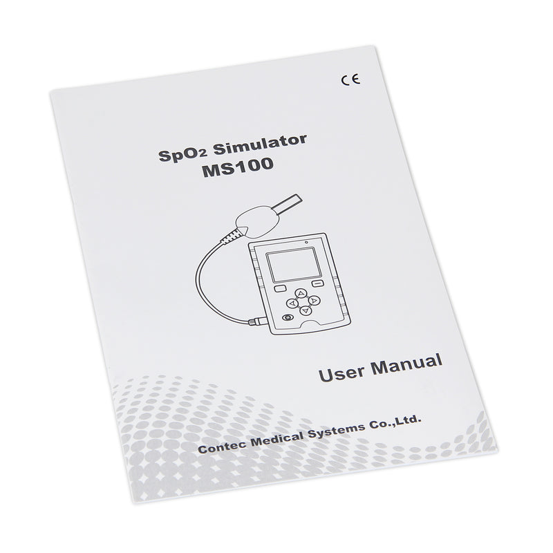 MS100 SpO2 Pulse Rate Blood Oxygen Simulator Pulse Oximeter reaction time