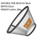 Soft Dog Cone Collar, Flexible Plastic Cone for Dogs After Surgery, Dog Recovery Collar, Adjustable Protective E-Collar for Large/Medium/Small Pet Dogs Cat, Comfy Elizabethan Collar