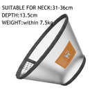 Soft Dog Cone Collar, Flexible Plastic Cone for Dogs After Surgery, Dog Recovery Collar, Adjustable Protective E-Collar for Large/Medium/Small Pet Dogs Cat, Comfy Elizabethan Collar