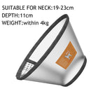 Soft Dog Cone Collar, Flexible Plastic Cone for Dogs After Surgery, Dog Recovery Collar, Adjustable Protective E-Collar for Large/Medium/Small Pet Dogs Cat, Comfy Elizabethan Collar