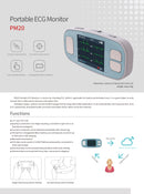 CONTEC PM20 2.4" color TFT-LCD Portable ECG Monitor Devices with Heart Rate Bluetooth