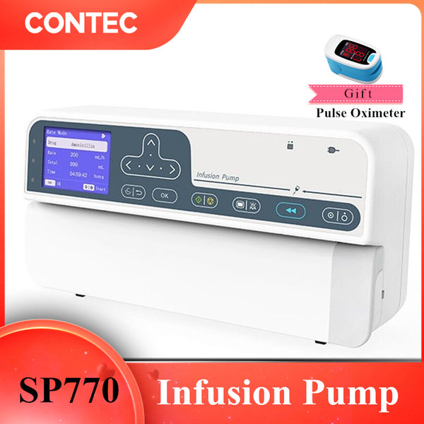 CONTEC Volumetric Infusion Pump Standard IV Fluid Medical Control Alarm, SP770