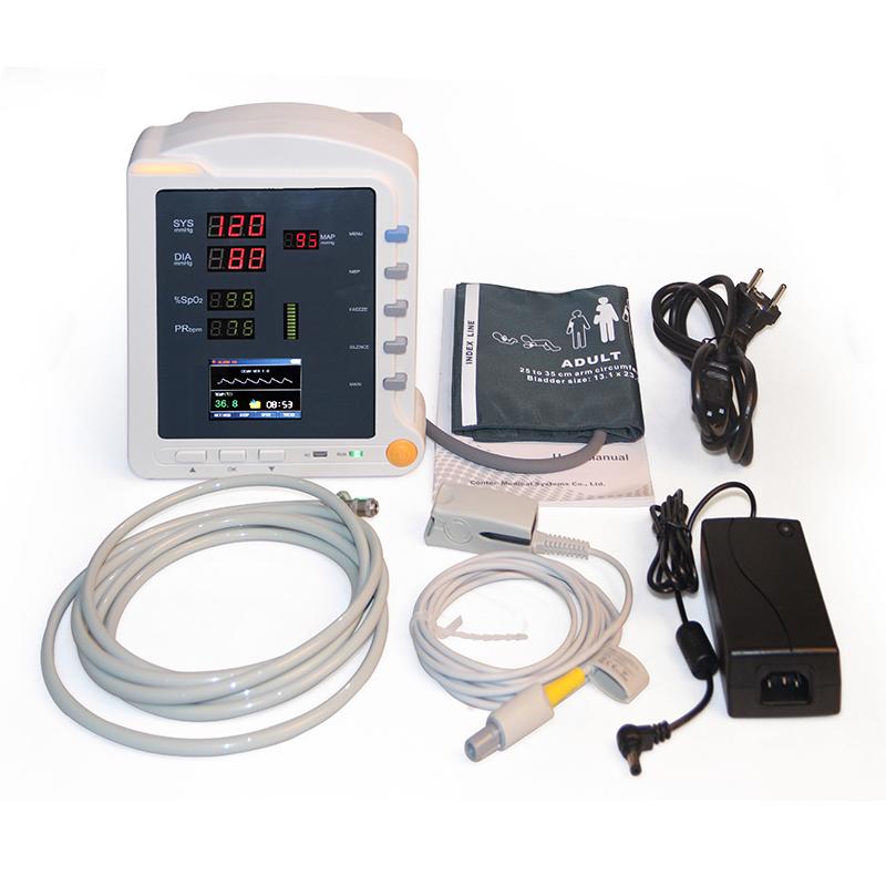 CONTEC CMS5100  Vital Signs Monitor CCU ICU Patient Monitor,NIBP / SPO2 / PR - contechealth