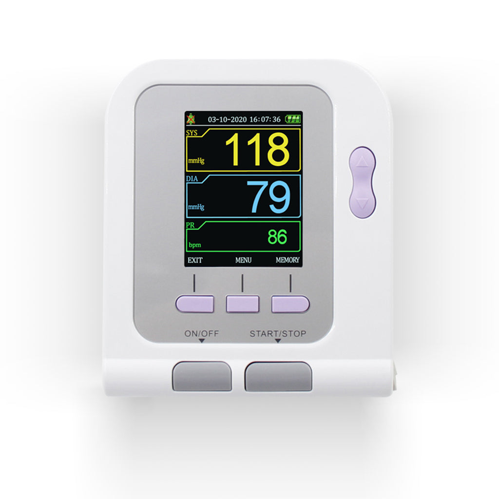 Contec08A Digital Blood Pressure Monitor Upper Arm NIBP Spo2+Software+ ...