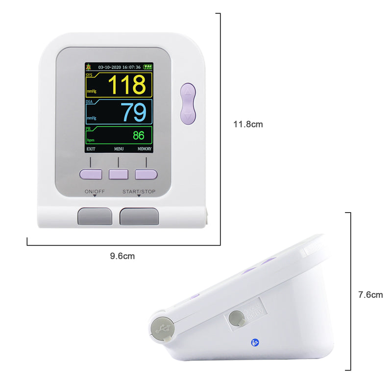 Contec-08A Digital Blood Pressure Monitor with SpO2