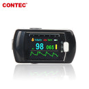 CMS50E Fingertip Pulse Oximeter Spo2 Monitor OLED USB+Software Alarm - contechealth