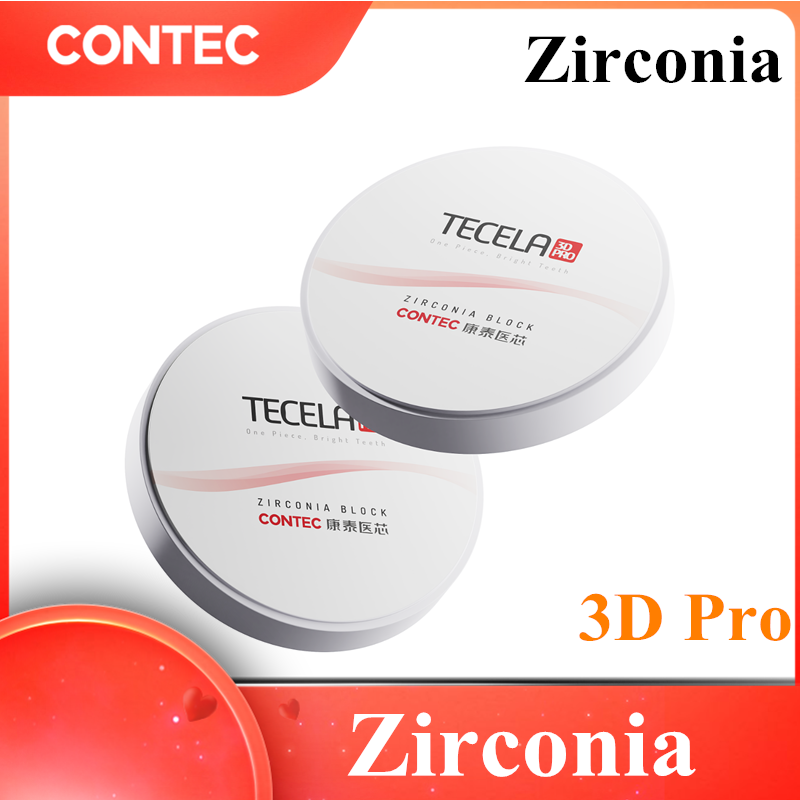 Contec Blocks Contec 3D-Pro multilayer dental zirconia blocks for dental aesthetic r ...