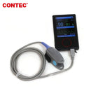 CMS60F 24h Handheld Finger Pulse Oximeter PC software SpO2 Heart Rate PI Monitor - contechealth