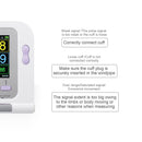 Contec08A Digital Blood Pressure Monitor Upper Arm NIBP spo2+Software+Adult probe CONTEC