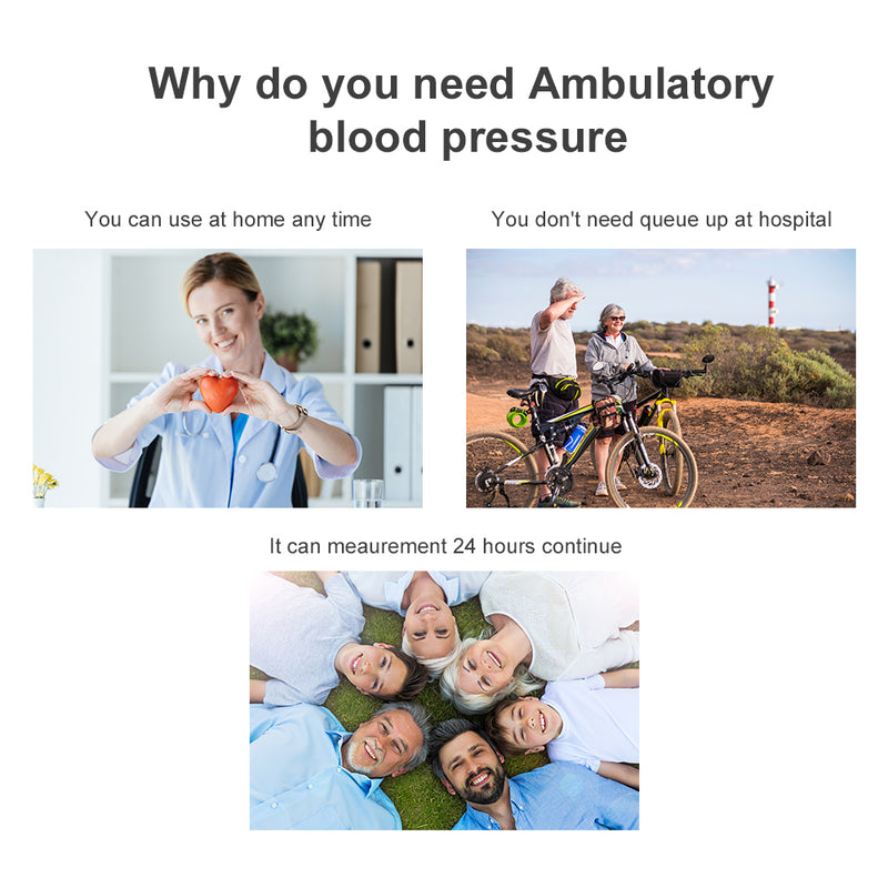  CONTEC Ambulatory Blood Pressure Monitor+Software 24h