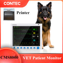 CONTEC CMS8000VET Multiparameter ICU Veterinary Patient Monitor Vital Signs 6 parameter PET