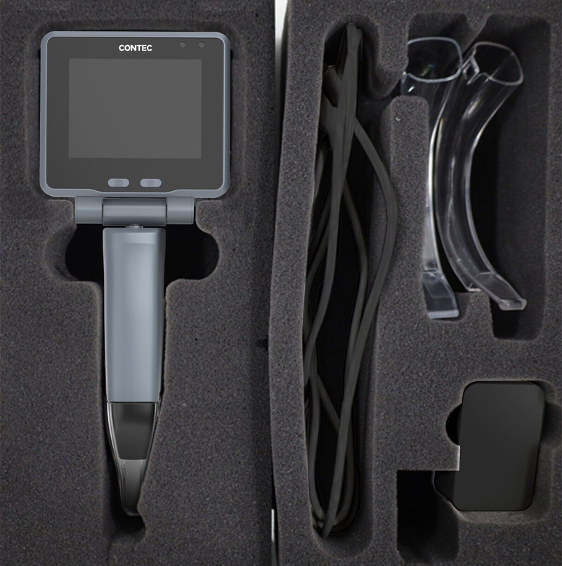 CONTEC GS1 Portable Anesthesia Handheld Visual Video Laryngoscope Reusable Blade