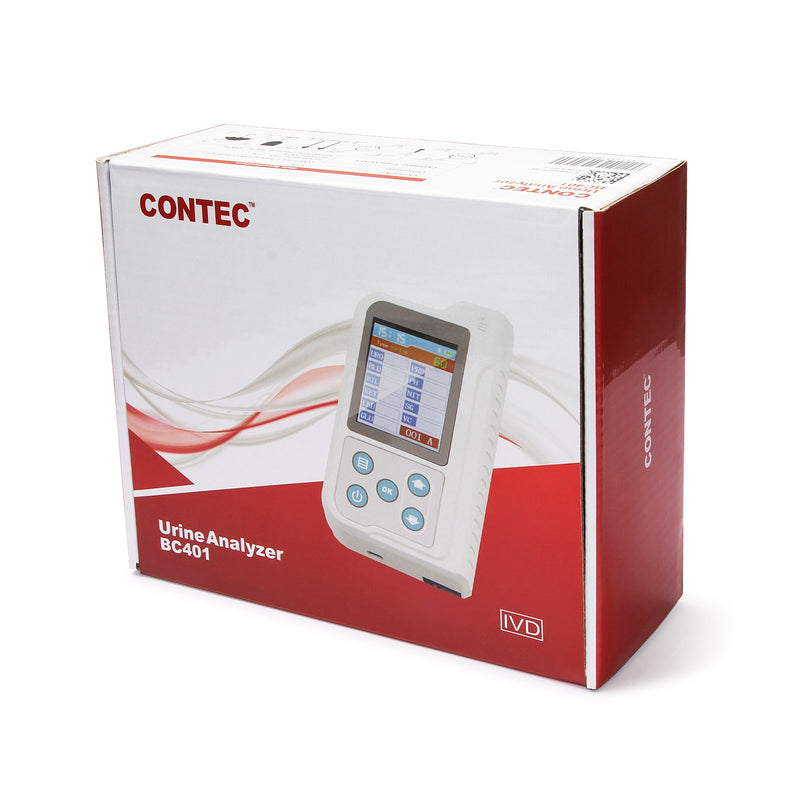 CONTEC BC401 Handheld Urine Analyzer 11-parameter 600pcs test Strip,Bluetooth - contechealth