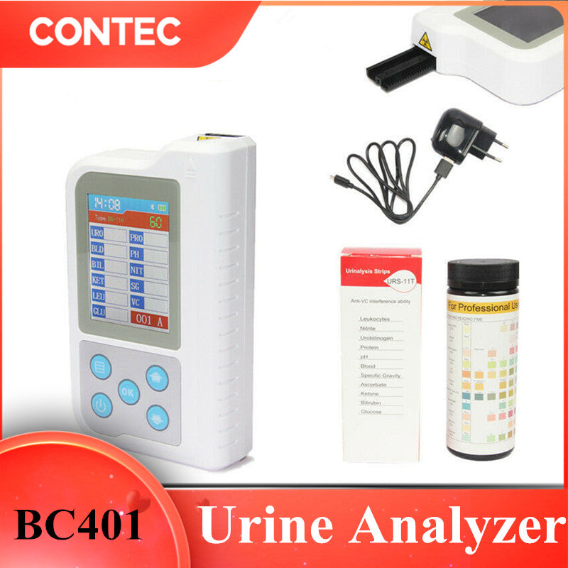 Contec Bc401 Handheld Urine Analyzer 11 Parameter 600pcs Test Strip Conteceurope 1331