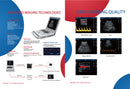 Color Doppler Portable Ultrasound Scanner Laptop Machine CMS1700A-VET with Rectal Probe