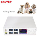 CONTEC CMS5000VET Veterinary Monitor SpO2 NIBP PR animal tongue clip SpO2 probe - contechealth