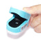 10pcs CMS50M blue Fingertip Pulse oximeter Spo2 Monitor Blood Oxygen LED case