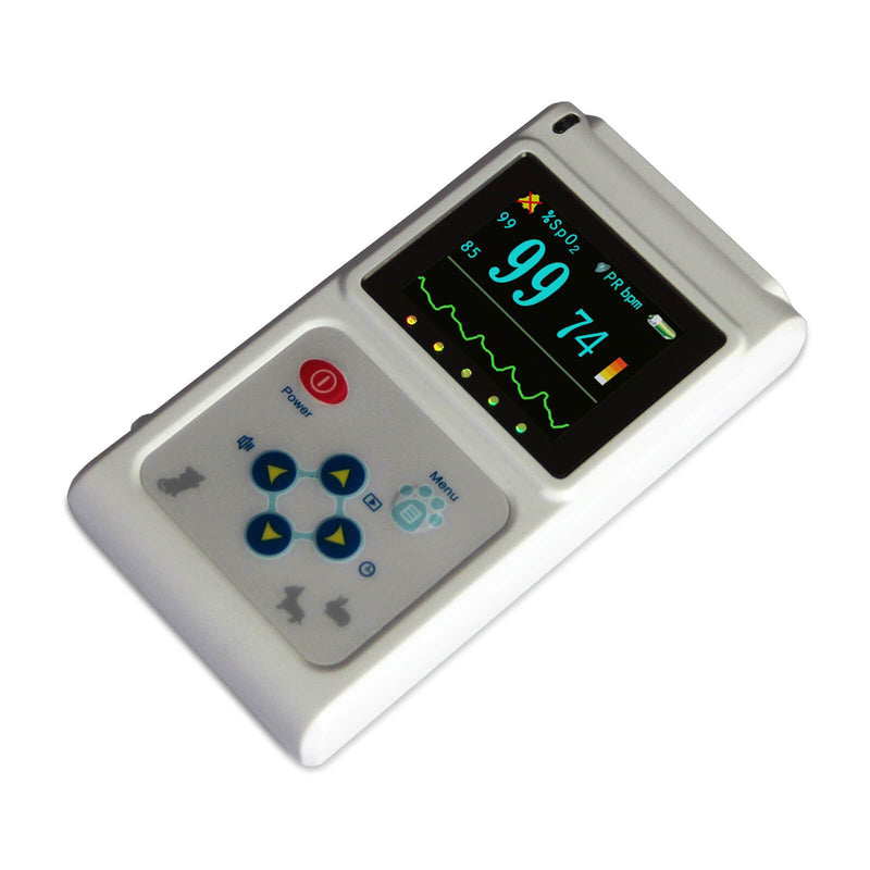 CMS60D-VET SPO2 Pulse Oximeter, Tongue Ear Blood Oxygen Monitor FDA - contechealth