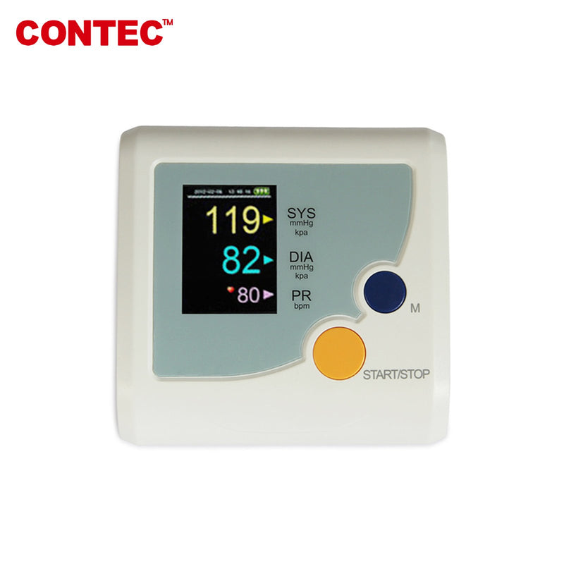 CONTEC08E Digital Upper Arm Blood Pressure Monitor Adult BP Cuff Automatical CONTEC - contechealth