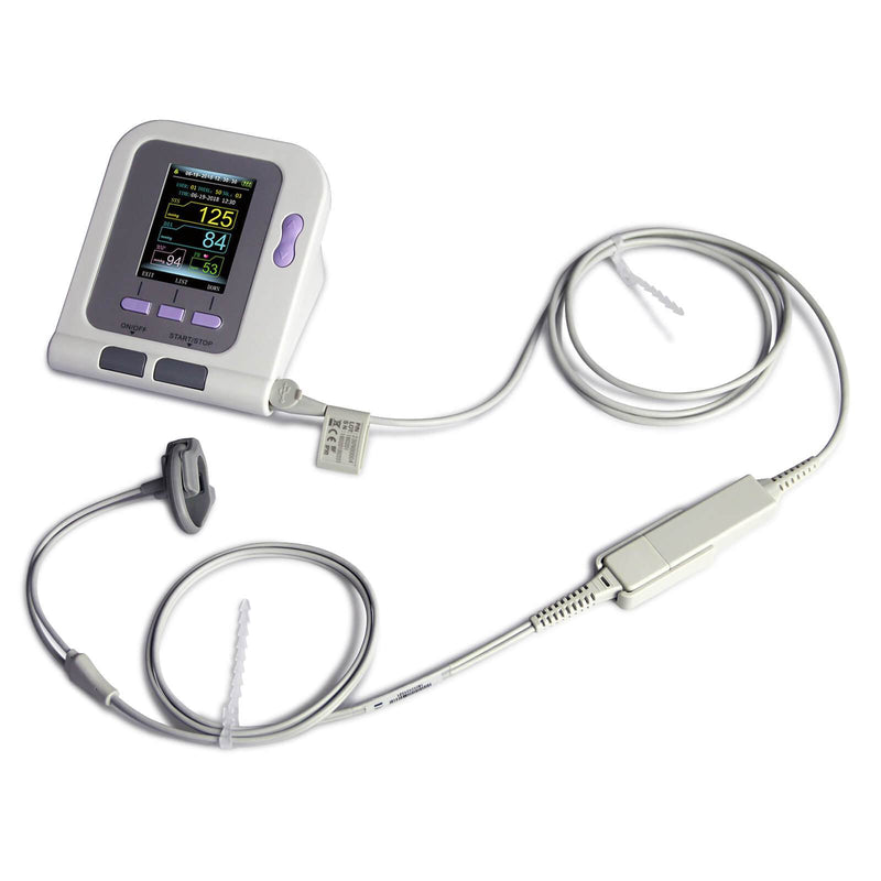 CONTEC08A Fully Automatic Digital Upper Arm Blood Pressure Monitor  Adult,Child,Pediatric,Neonotal Cuffs (4 Cuffs)