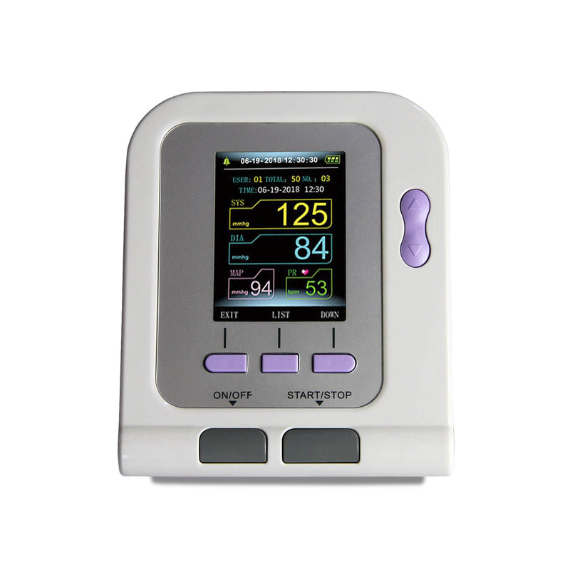 CONTEC Digital Blood pressure monitor Contec08A+SPO2 Sensor with Adult cuff&software - contechealth