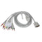 One set of Lead Cable For CONTEC ECG100G ,ECG300G ,ECG600G, ECG1200G ,ECG90A, ECG Machine