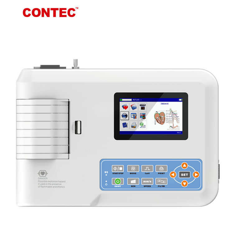 CONTEC ECG300G VET three Channel ECG Machine,Veterinary Electrocardiograph