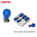 CONTEC,Nickel-plated ECG/EKG Adult Chest Electrode 4.0mm Single-ArchSuction Ball - contechealth