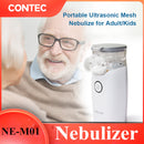 Contec Portable Ultrasonic Mesh Nebulizer Handheld therapeutic respiratory disease NE-M01