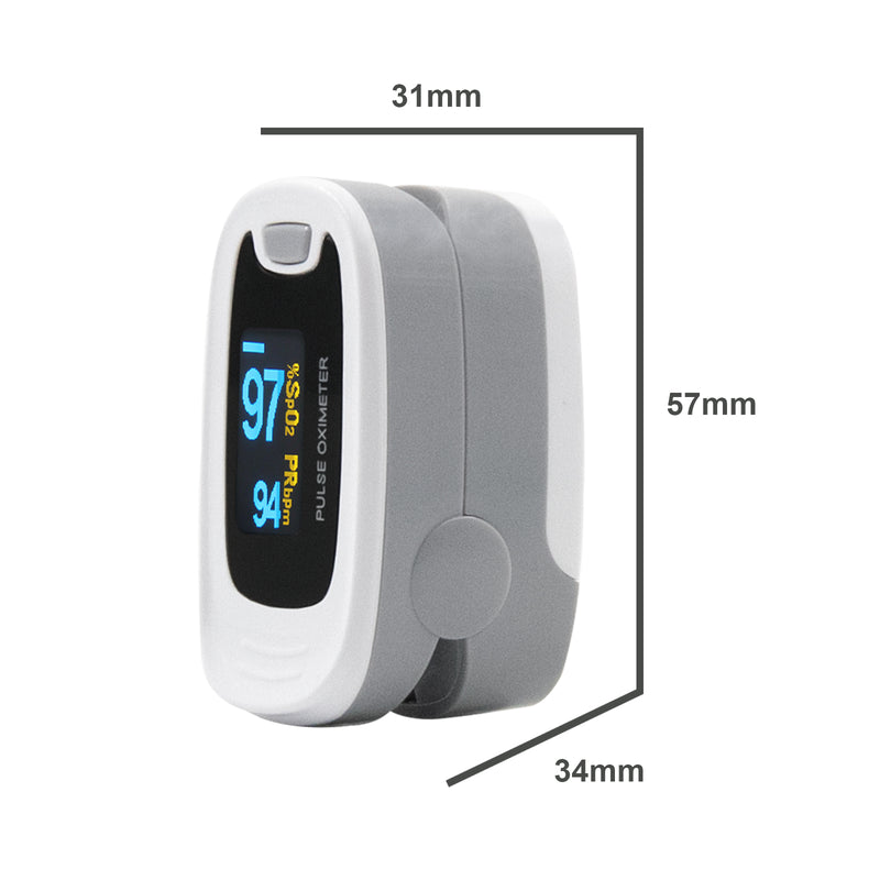 100Pcs Pulse Oximeter CMS50N GRAY SpO2 and Pulse Rate – ContecEurope