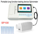 NEW SP100 portable lung function testing device FVC SVC Touch Screen Spirometer