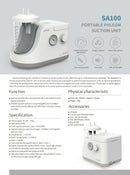CONTEC New SA100 Portable Sputum Aspirator negative pressure suction device 15L